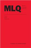 Modern Language Quarterly