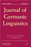 Journal Of Germanic Linguistics