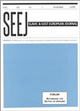 Slavic And East European Journal