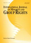 International Journal On Minority And Group Rights