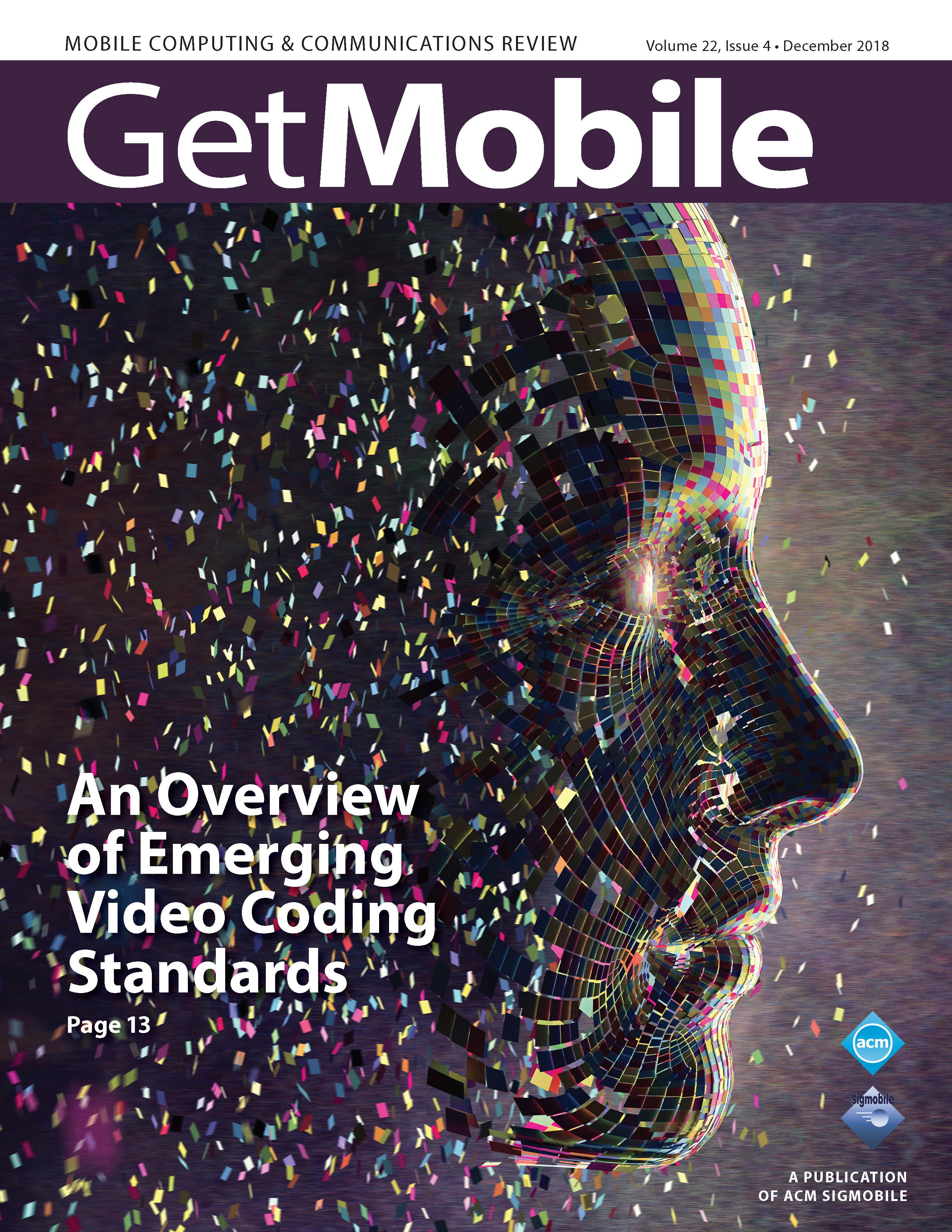 Getmobile-mobile Computing & Communications Review