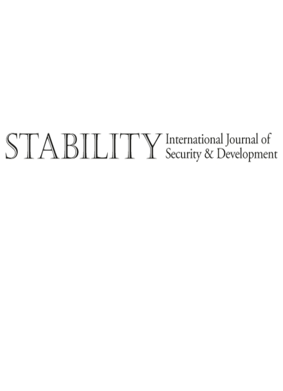 Stability-international Journal Of Security And Development