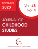 Journal Of Childhood Studies